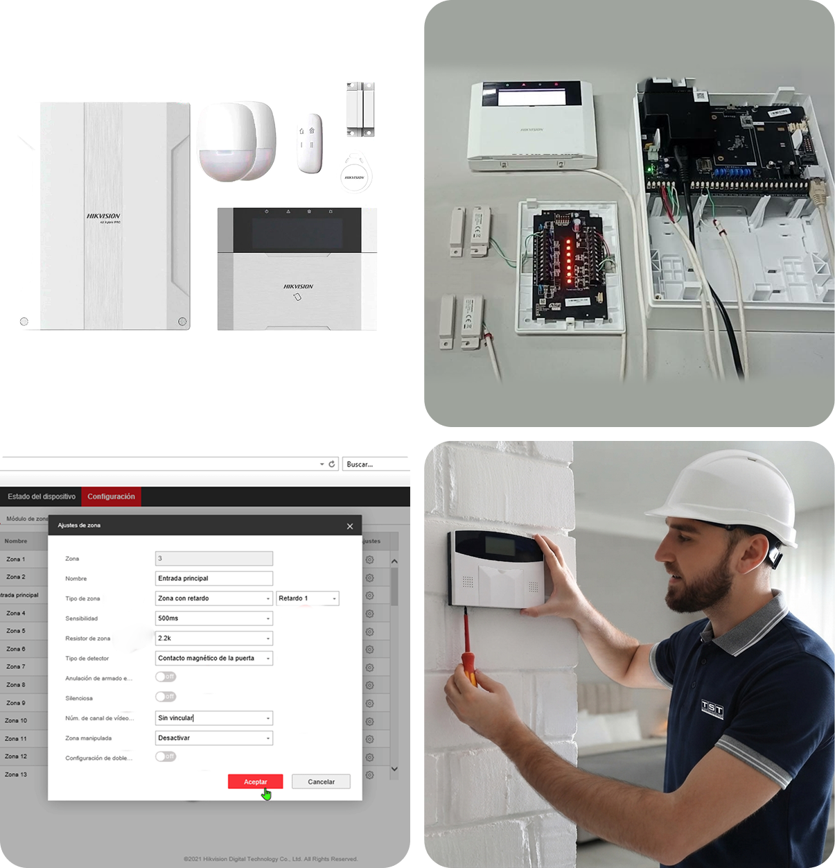 Configuración de Sistemas de Alarmas