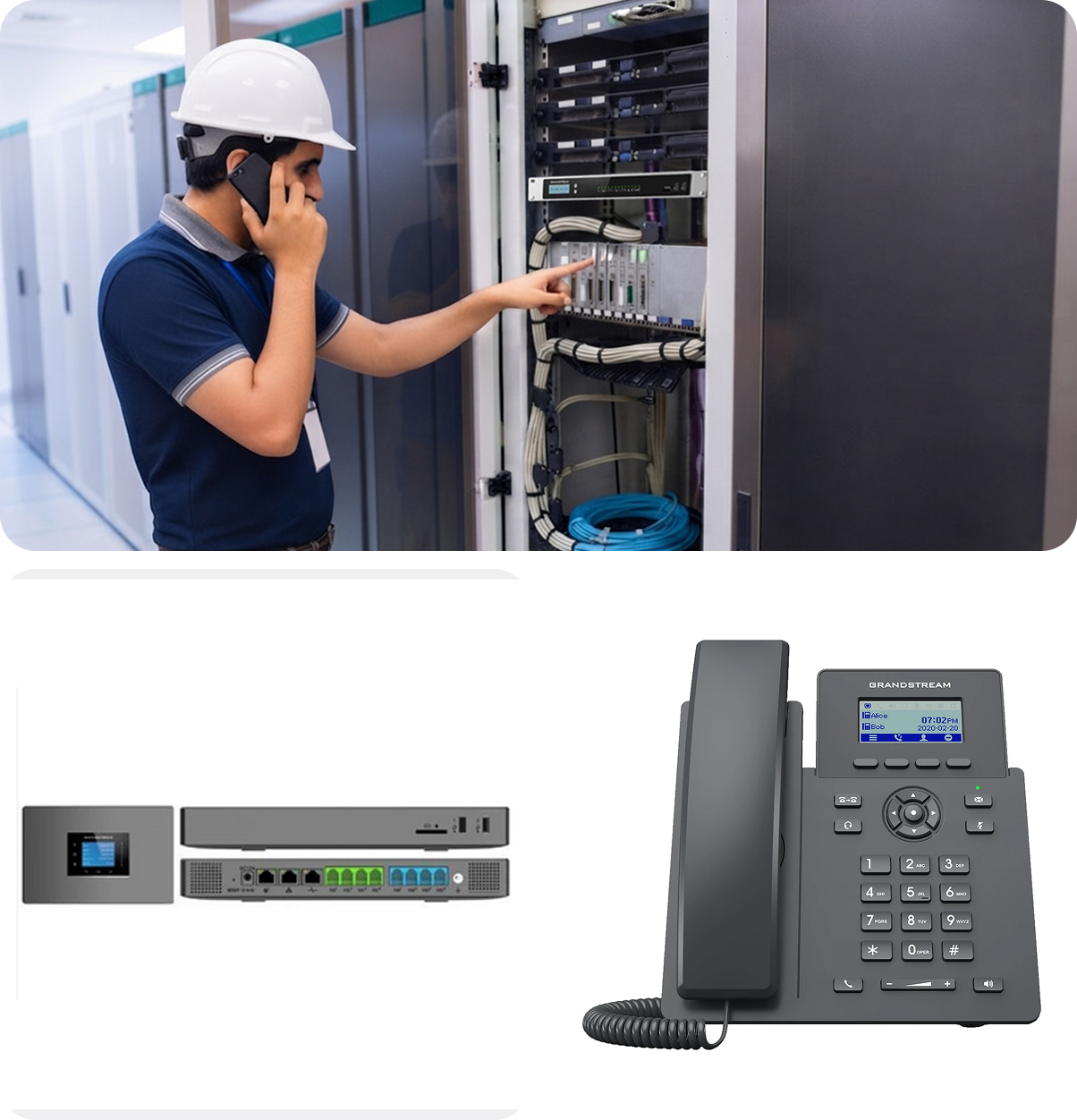 Instalación de Centrales Telefónicas