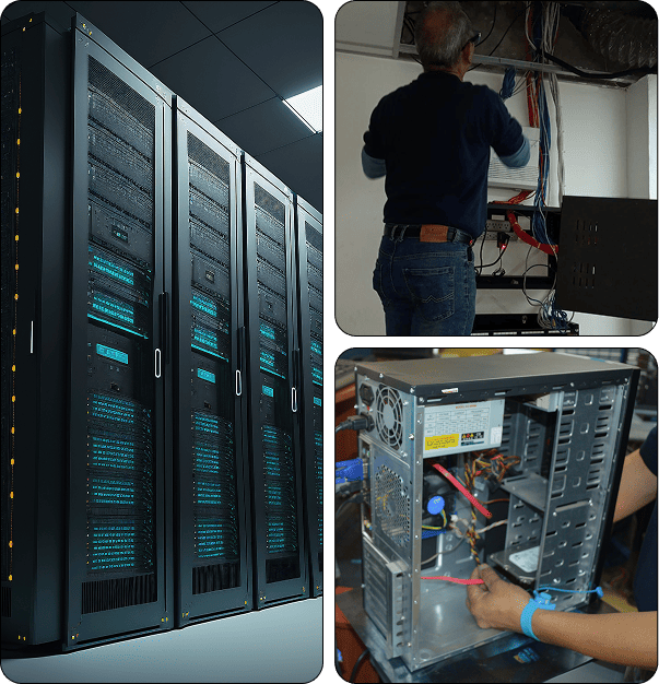 Instalación de servidores